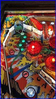 1979 Gorgar Pinball Machine Fully Refurbished First Talking Pin Nice Example