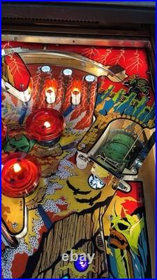 1979 Gorgar Pinball Machine Fully Refurbished First Talking Pin Nice Example