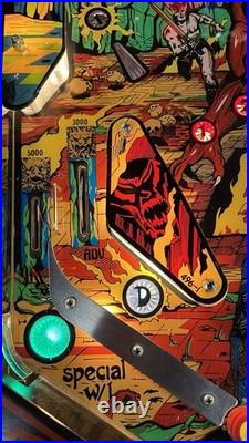 1979 Gorgar Pinball Machine Fully Refurbished First Talking Pin Nice Example
