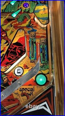1979 Gorgar Pinball Machine Fully Refurbished First Talking Pin Nice Example