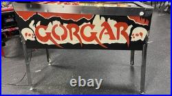 1979 Gorgar Pinball Machine Fully Refurbished First Talking Pin Nice Example