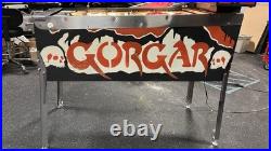1979 Gorgar Pinball Machine Fully Refurbished First Talking Pin Nice Example