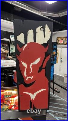 1979 Gorgar Pinball Machine Fully Refurbished First Talking Pin Nice Example
