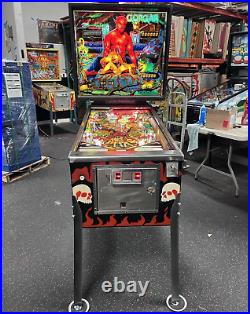 1979 Gorgar Pinball Machine Professional Techs First Talking Pin Nice Example 1979 Gorgar Pinball Machine Professional Techs First Talking Pin Nice Example
