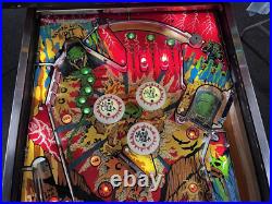 1979 Gorgar Pinball Machine Professional Techs First Talking Pin Nice Example 1979 Gorgar Pinball Machine Professional Techs First Talking Pin Nice Example