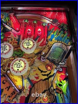 1979 Gorgar Pinball Machine Professional Techs First Talking Pin Nice Example 1979 Gorgar Pinball Machine Professional Techs First Talking Pin Nice Example