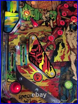 1979 Gorgar Pinball Machine Professional Techs First Talking Pin Nice Example 1979 Gorgar Pinball Machine Professional Techs First Talking Pin Nice Example