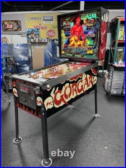 1979 Gorgar Pinball Machine Professional Techs First Talking Pin Nice Example 1979 Gorgar Pinball Machine Professional Techs First Talking Pin Nice Example