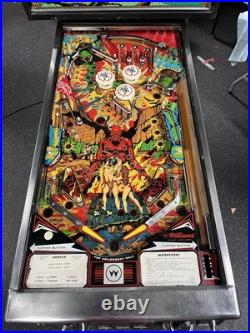 1979 Gorgar Pinball Machine Professional Techs First Talking Pin Nice Example 1979 Gorgar Pinball Machine Professional Techs First Talking Pin Nice Example
