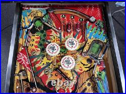 1979 Gorgar Pinball Machine Professional Techs First Talking Pin Nice Example 1979 Gorgar Pinball Machine Professional Techs First Talking Pin Nice Example