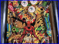 1979 Gorgar Pinball Machine Professional Techs First Talking Pin Nice Example 1979 Gorgar Pinball Machine Professional Techs First Talking Pin Nice Example