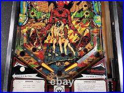 1979 Gorgar Pinball Machine Professional Techs First Talking Pin Nice Example 1979 Gorgar Pinball Machine Professional Techs First Talking Pin Nice Example