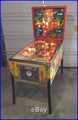 1979 Gottlieb Genie Pinball Machine Arcade Vintage System One LOCAL PICKUP ONLY