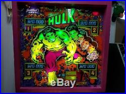 1979 Gottlieb System 1 Incredible Hulk Pinball Machine