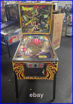 1979 Paragon Pinball Machine Professional Techs Leds Restored Beauty Bally 1979 Paragon Pinball Machine Professional Techs Leds Restored Beauty Bally