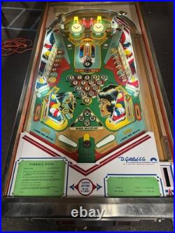 1979 Pinball Pool Pinball Machine Professional Techs Leds 14 Drop Targets 1979 Pinball Pool Pinball Machine Professional Techs Leds 14 Drop Targets