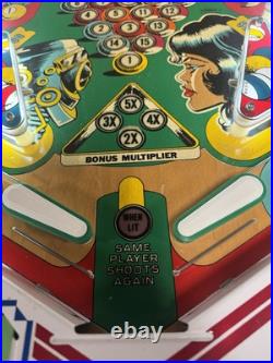 1979 Pinball Pool Pinball Machine Professional Techs Leds 14 Drop Targets 1979 Pinball Pool Pinball Machine Professional Techs Leds 14 Drop Targets