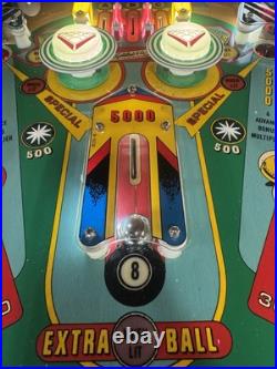 1979 Pinball Pool Pinball Machine Professional Techs Leds 14 Drop Targets 1979 Pinball Pool Pinball Machine Professional Techs Leds 14 Drop Targets