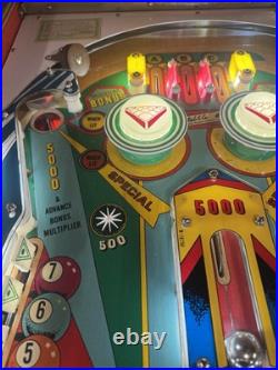 1979 Pinball Pool Pinball Machine Professional Techs Leds 14 Drop Targets 1979 Pinball Pool Pinball Machine Professional Techs Leds 14 Drop Targets