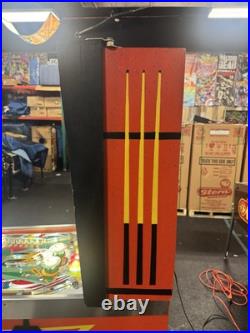 1979 Pinball Pool Pinball Machine Professional Techs Leds 14 Drop Targets 1979 Pinball Pool Pinball Machine Professional Techs Leds 14 Drop Targets