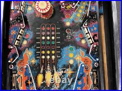 1979 Stern Metor Pinball Machine Professional Techs Leds 9 Drop Targets
