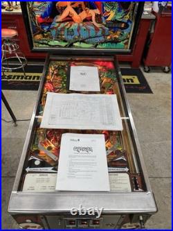 1979 Williams Gorgar Pinball Machine