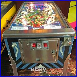 1979 Williams TIME WARP PINBALL MACHINE Professionally Serviced by RAY & MAT