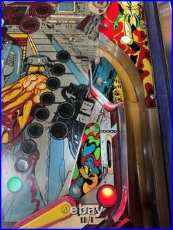 1980 Alien Poker Pinball Machine Professional Techs Nice Example