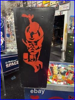 1980 Alien Poker Pinball Machine Professional Techs Nice Example