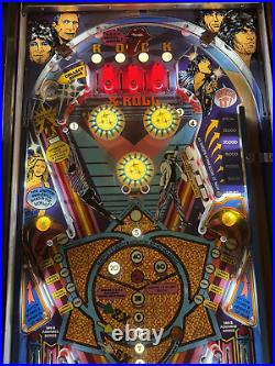 1980 Bally Rolling Stones Pinball Machine Prof Techs Leds Great Playfield