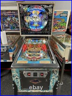 1980 Bally Silverball Mania Pinball Machine Classic Leds Plays Great