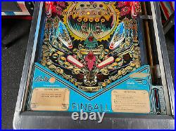 1980 Bally Silverball Mania Pinball Machine Classic Leds Plays Great