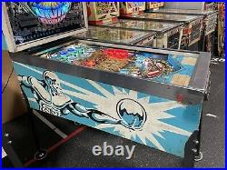 1980 Bally Silverball Mania Pinball Machine Classic Leds Plays Great