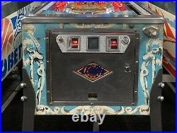 1980 Bally Silverball Mania Pinball Machine Classic Leds Plays Great