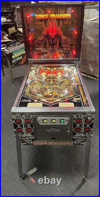 1980 Bally Space Invaders Pinball Machine Prof Techs Plays Great Refurbished