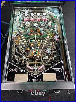 1980 Bally Space Invaders Pinball Machine Prof Techs Super Duper Nice