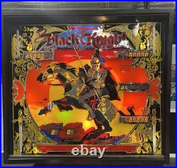 1980 Black Knight Pinball Machine Professional Techs Full Leds Plays Great
