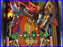 1980 Black Knight Pinball Machine Professional Techs Full Leds Plays Great