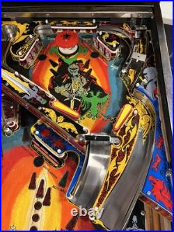 1980 Black Knight Pinball Machine Professional Techs Full Leds Plays Great 1980 Black Knight Pinball Machine Professional Techs Full Leds Plays Great