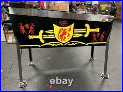 1980 Black Knight Pinball Machine Professional Techs Full Leds Plays Great