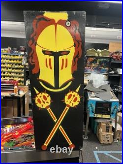 1980 Black Knight Pinball Machine Professional Techs Full Leds Plays Great