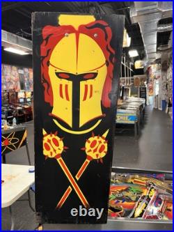 1980 Black Knight Pinball Machine Professional Techs Full Leds Plays Great 1980 Black Knight Pinball Machine Professional Techs Full Leds Plays Great