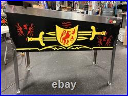 1980 Black Knight Pinball Machine Professional Techs Full Leds Plays Great 1980 Black Knight Pinball Machine Professional Techs Full Leds Plays Great