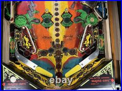 1980 Black Knight Pinball Machine Professional Techs Full Leds Plays Great