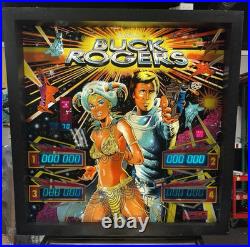 1980 Buck Rogers Pinball Machine Professional Techs Plays Great 8 Drop Targets