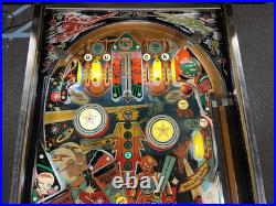1980 Buck Rogers Pinball Machine Professional Techs Plays Great 8 Drop Targets