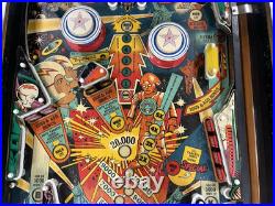 1980 Buck Rogers Pinball Machine Professional Techs Plays Great 8 Drop Targets