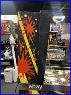 1980 Buck Rogers Pinball Machine Professional Techs Plays Great 8 Drop Targets