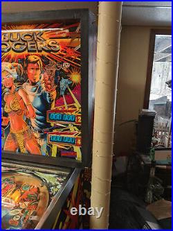 1980 Gottlieb Buck Rogers Four Player Pinball it's more fun to compete
