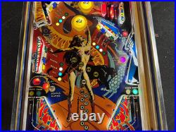 1980 Gottlieb Panthera Pinball Machine Professional Techs 8 Drop Targets